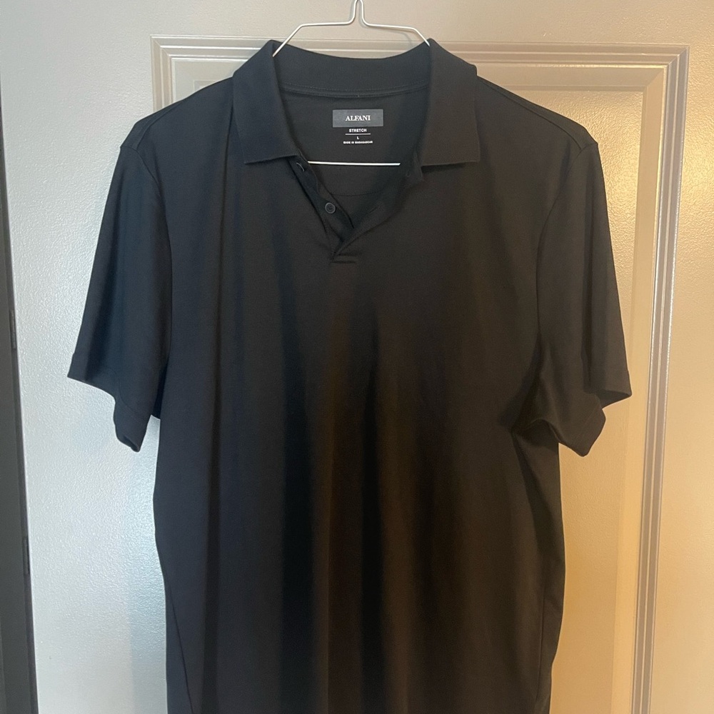 Men’s Alfani Black Polo